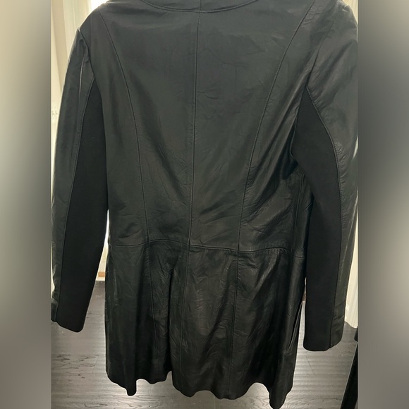 Black Cigno Nero Leather Jacket - Picture 2 of 7